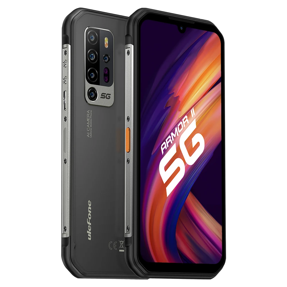 

Ulefone Armor 11 5G Rugged Mobile Phone Android 10 8GB +256GB Night Vision Smartphone 48MP NFC Mobile Phone Wireless Charging
