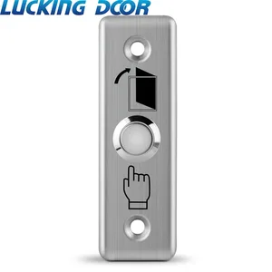 Кнопка выключения из нержавеющей стали CS10, кнопка открывания дверного датчика, магнитный замок, контроль доступа, кнопка выключения