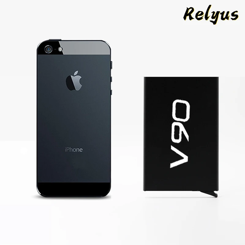 Держатель для кредитных карт с защитой от кражи мужчин и женщин тонкие