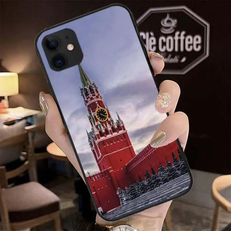 

Moscow The Red Square Phone Case Back Shell For Iphone 12 11 PRO MAX X XS XR 4S 5S 6S 7 8 PLUS SE 2020 Cases Cover