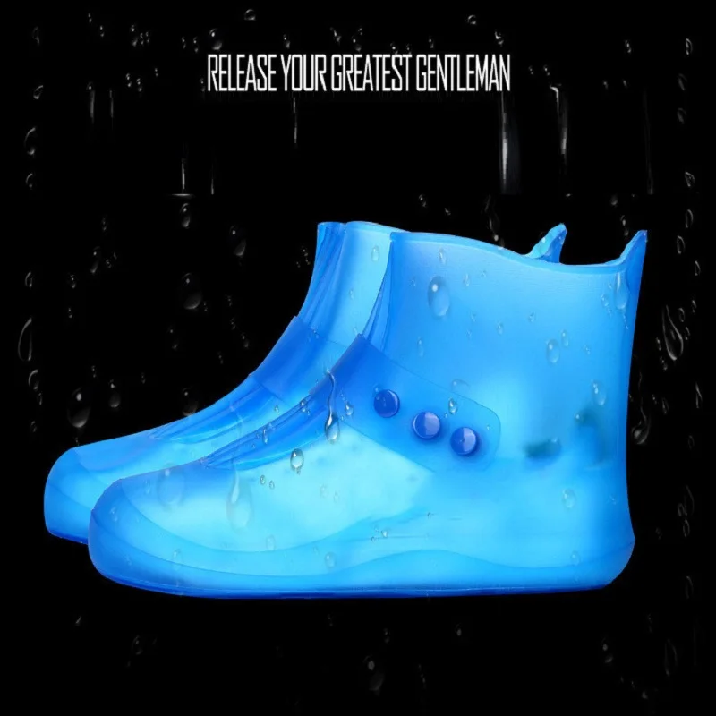 Мужские и женские непромокаемые чехлы для обуви сапоги девочек мальчиков