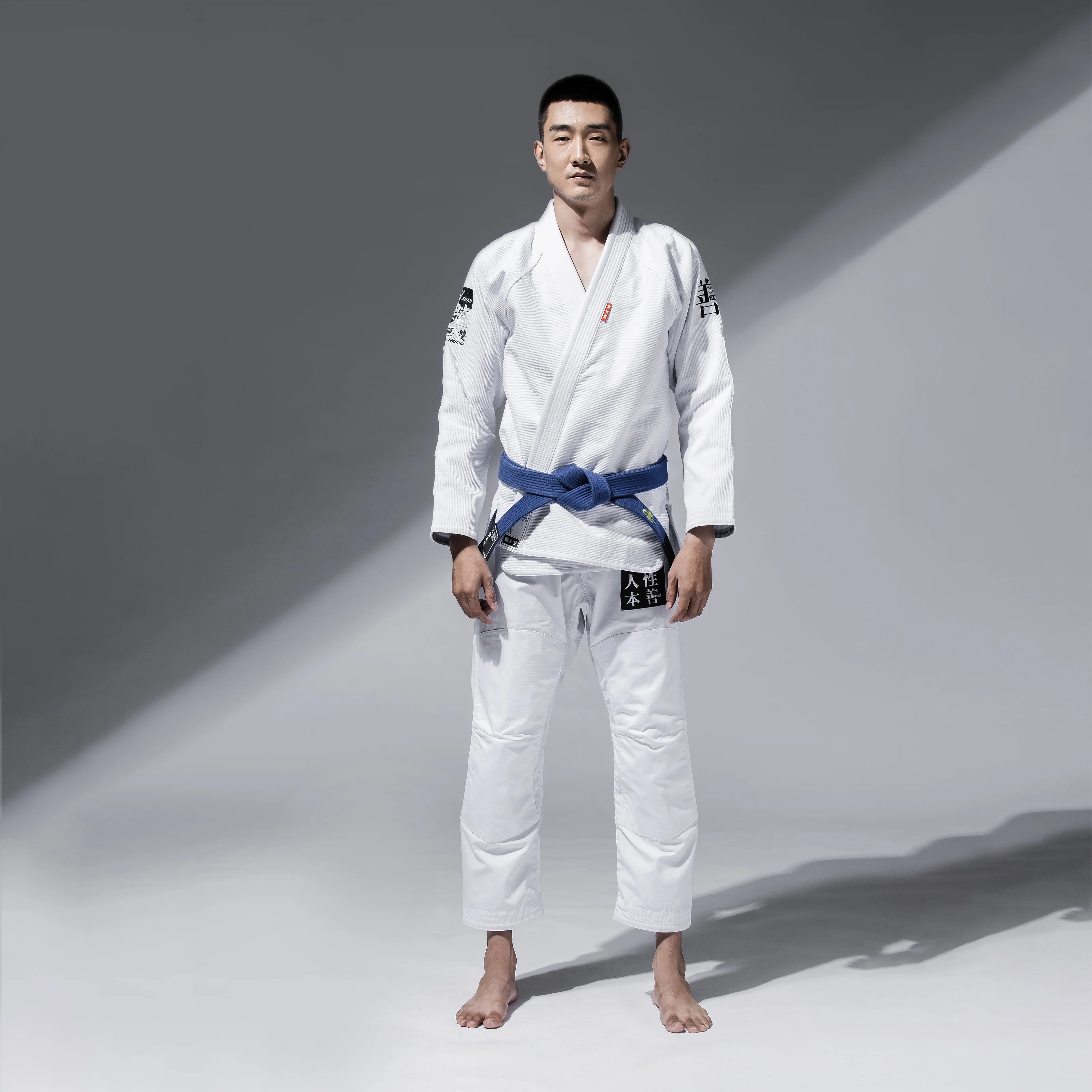 

New Products Fighting Best Evil Models Novice Competition Training Lightweight Slim Style BJJ Brazilian Jiu Jitsu Taoist Robe