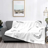math equations and notations 1 blanket bedspread bed plaid cover towel beach blanket hoodie picnic bedspread