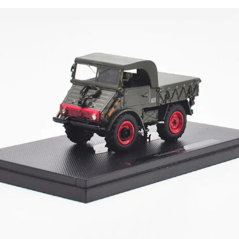 

1/43 Scale Unimog 1953 Car Model Toy Vintage Classic Car DieCast Alloy Simulation Vehicle Model Collection Artwork Souvenir Show