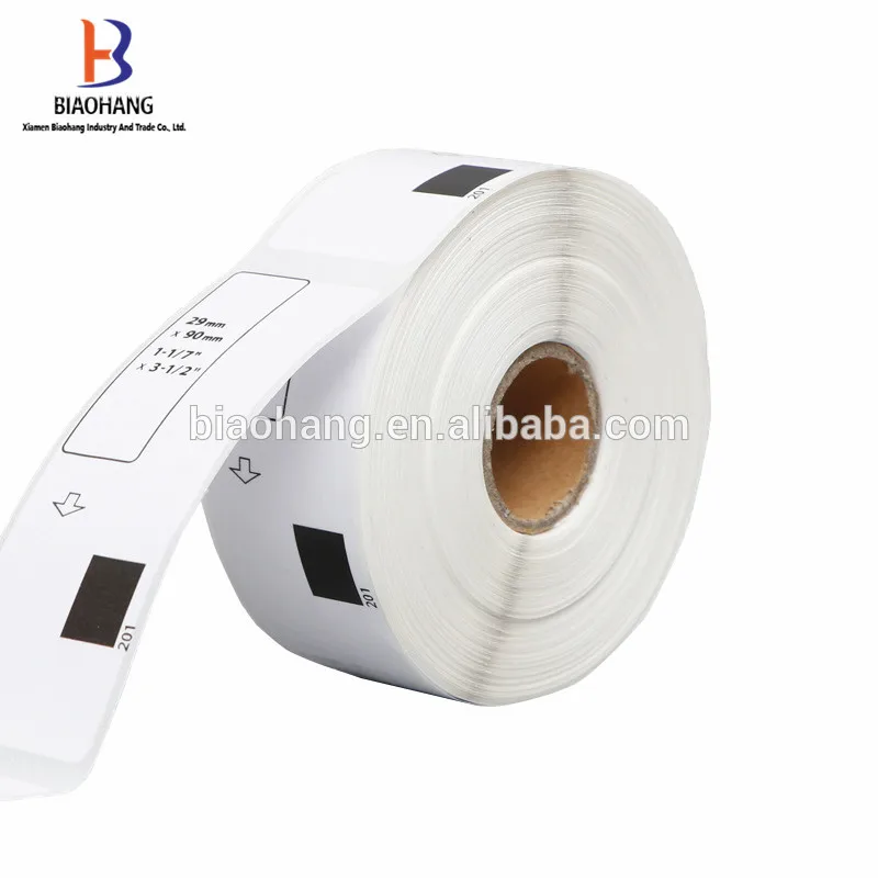 

DK-11201/1201 for Brother's QL Series Printers 500/550/570/580 29mm x 90mm P-touch 400 Thermal paper