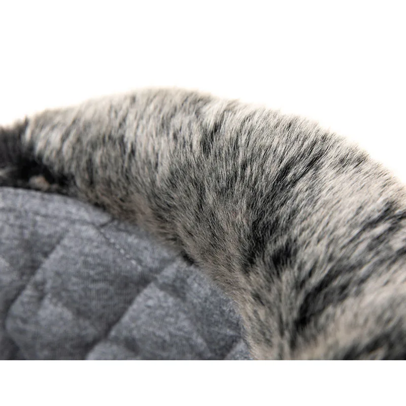 

Men Winter 3 Colors Plaid Bomber Hat Thick Warm Faux Fur Ushanka Russian Hats Outdoors Windproof Earflap Cap Aviator Trapper