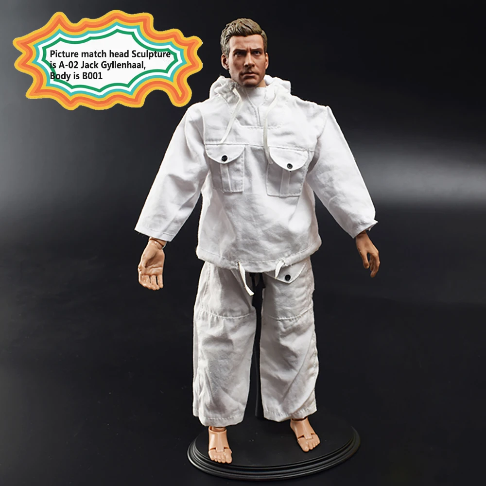 Масштаб 1/6 1:6 немецкий холщовый повседневный костюм с капюшоном дракона Второй