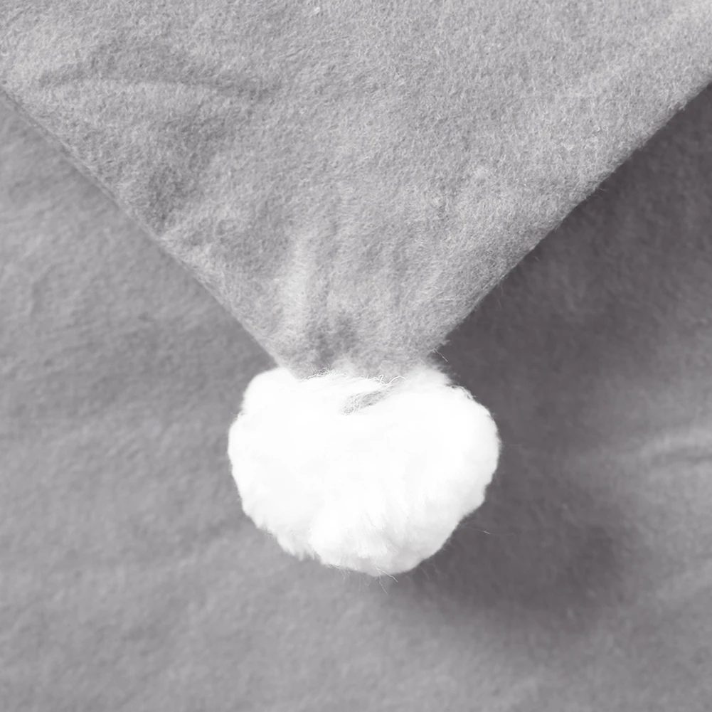 Противогрязные рождественские съемные чехлы для стульев с шапочкой Санты