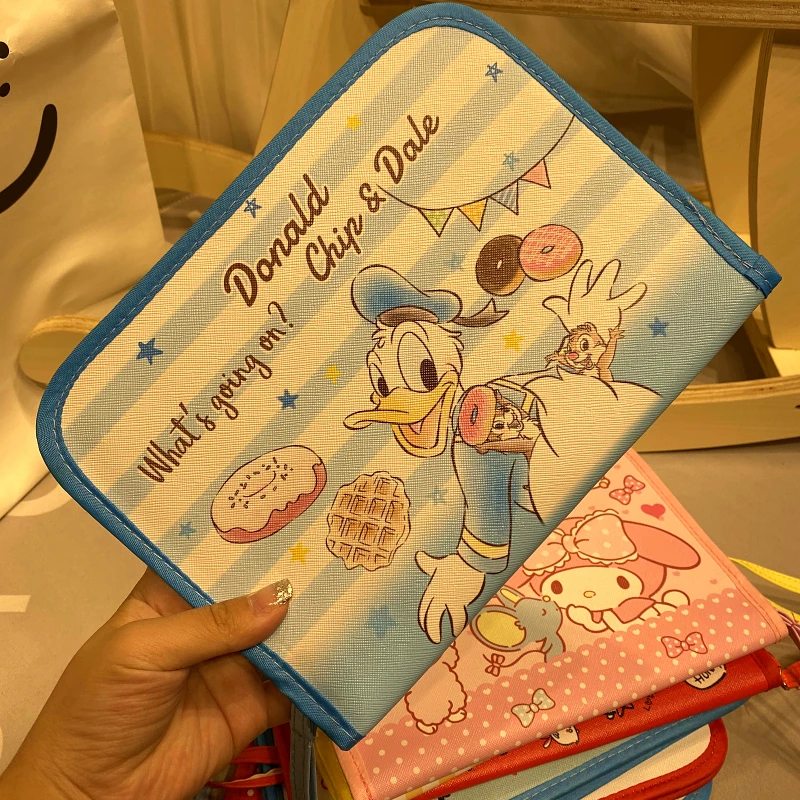 5 шт. Офисная сумка на молнии с рисунком дораэмона из искусственной кожи | Дом и