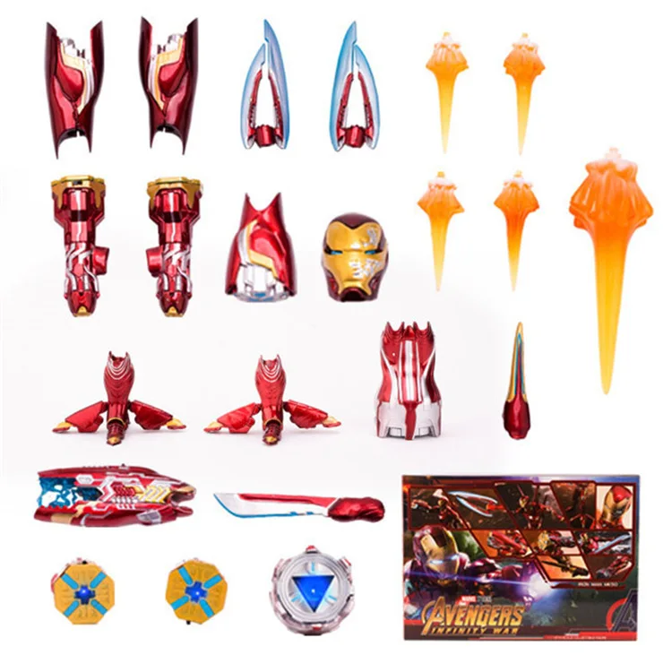 SHF MK50 accesorio de armas paquete Marvel vengadores Infinity War juguete de...
