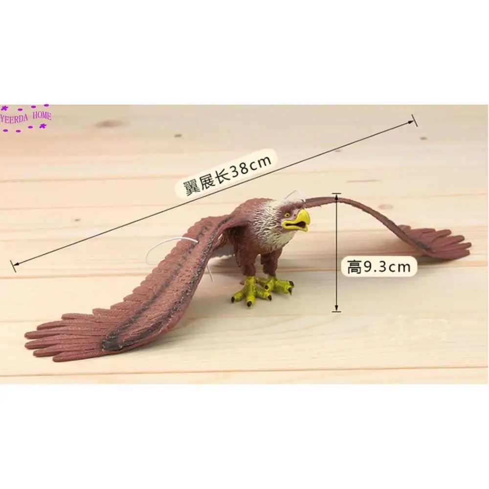 Новый стиль 1 шт. практичная Реалистичная летающая птица ястреб приманка для