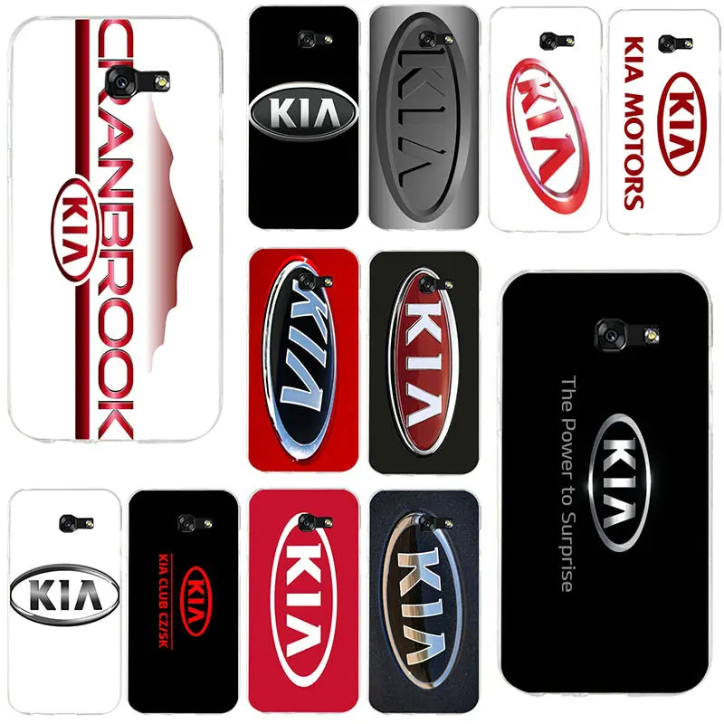 Логотип Kia корейские марки автомобилей выпущенные мягкий чехол для мобильного