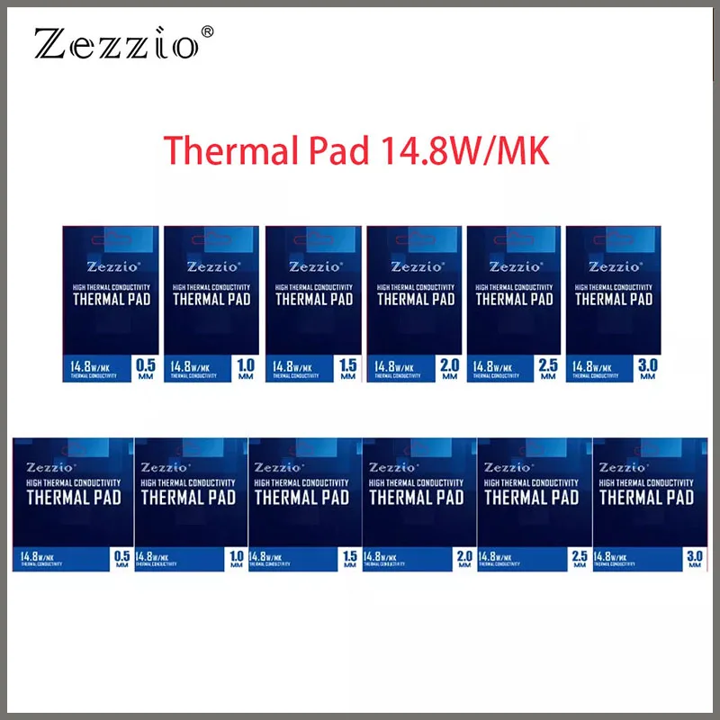 

Zezzio ODYSSEY силиконовая прокладка для рассеивания тепла CPU/GPU card охлаждающая Подушка с водой 14,8 W/MK 120X120MM 85x45mm