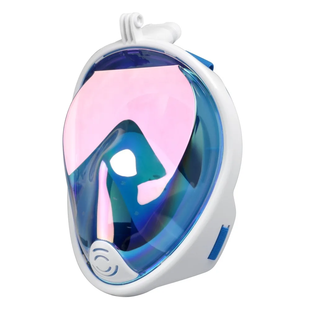 Спортивная маска для подводного плавания на все лицо незапотевающая | Спорт и