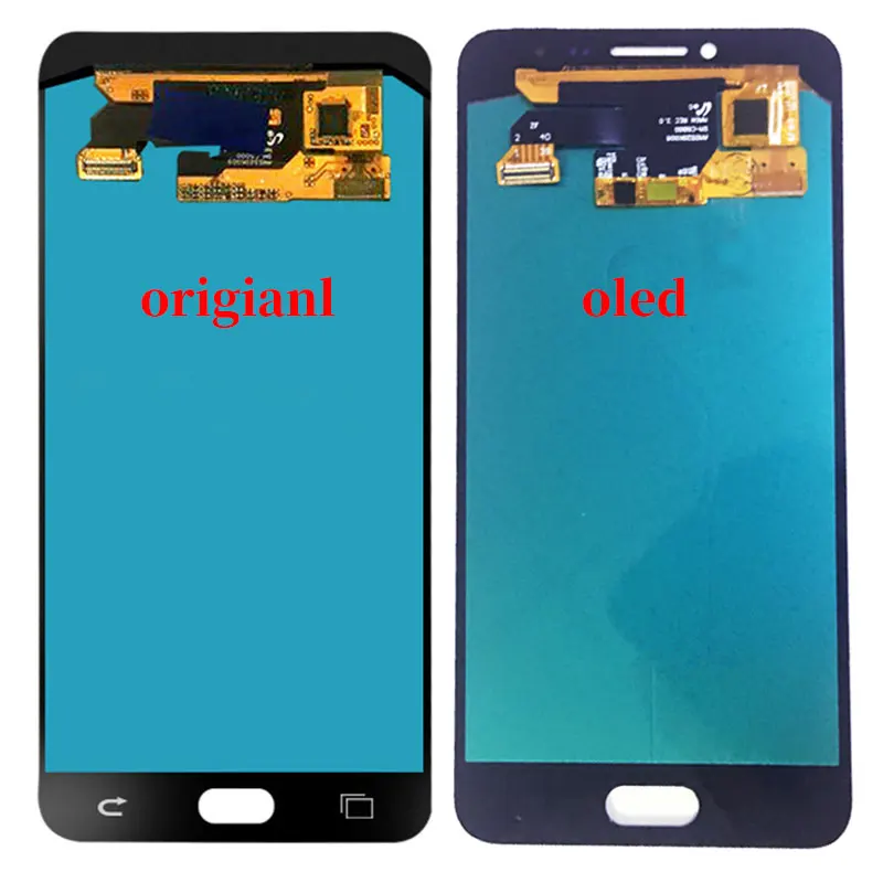 5 2 дюймовый супер AMOLED дисплей для SAMSUNG Galaxy C5 жк C5000 сенсорный экран дигитайзер