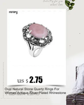 Vintage Natural Pink Quartz Jewelry Set Rhinestone Flower Necklace Earring Antique Sliver Plated For Women Fashion Jewelry