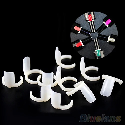 Лидер продаж 50 шт. акриловых накладных ногтей прозрачные накладные гробы дисплей