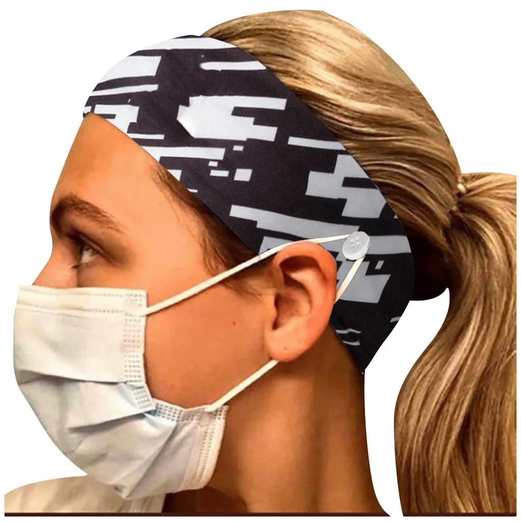 Аксессуары для волос фиксатор лица защита ушей спорт Быстросохнущий пот