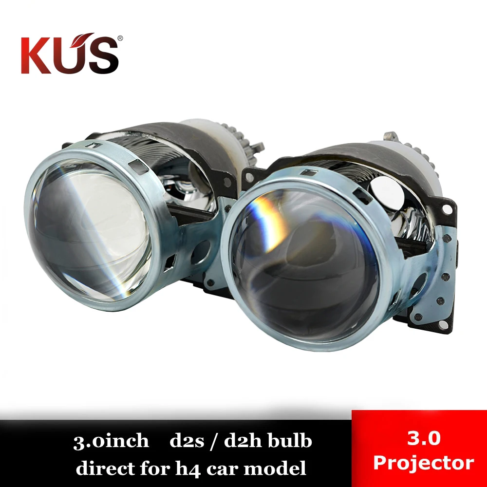 2 шт. 3,0 дюйма H4Q5 Bi xenon hid объектив проектора металлический держатель D2S D2H ксеноновый комплект лампы Фары H4 модель автомобиля Стайлинг изменить