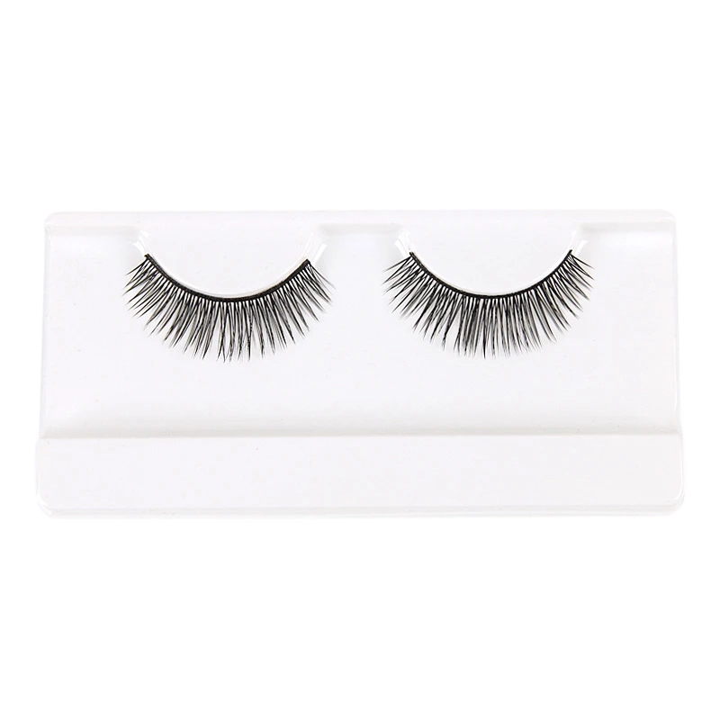 1 пара натуральных накладных ресниц ручной работы красивые натуральные плотные