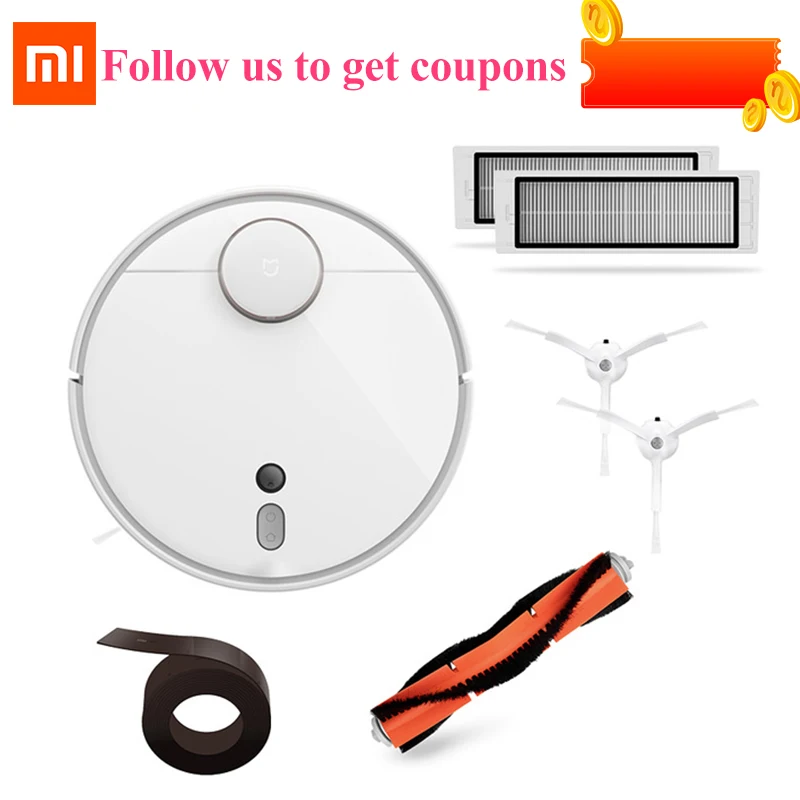 

XIAOMI MIJIA Mi Robot Vacuum Cleaner 1S Home Appliance AI LDS Sensor Location Smart Wifi App Control Automatic Charge For Home