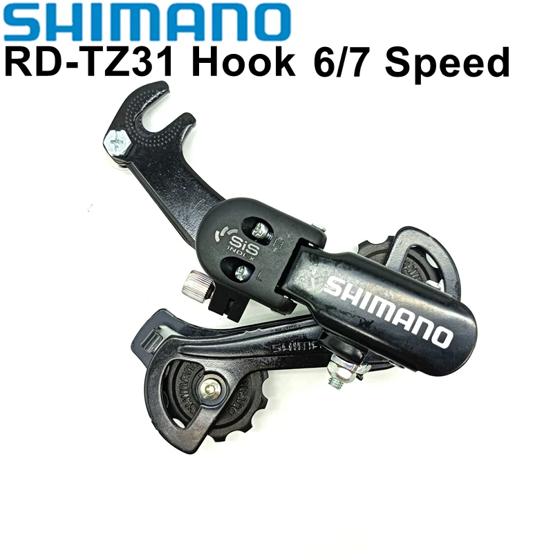 Задний переключатель передач Shimano TZ31 велосипедный рычаг заднего переключателя 6S