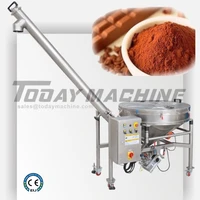 food factory buy coffee starch corn powder feeder flavouring manuf hopper flexible screw conveyor auger