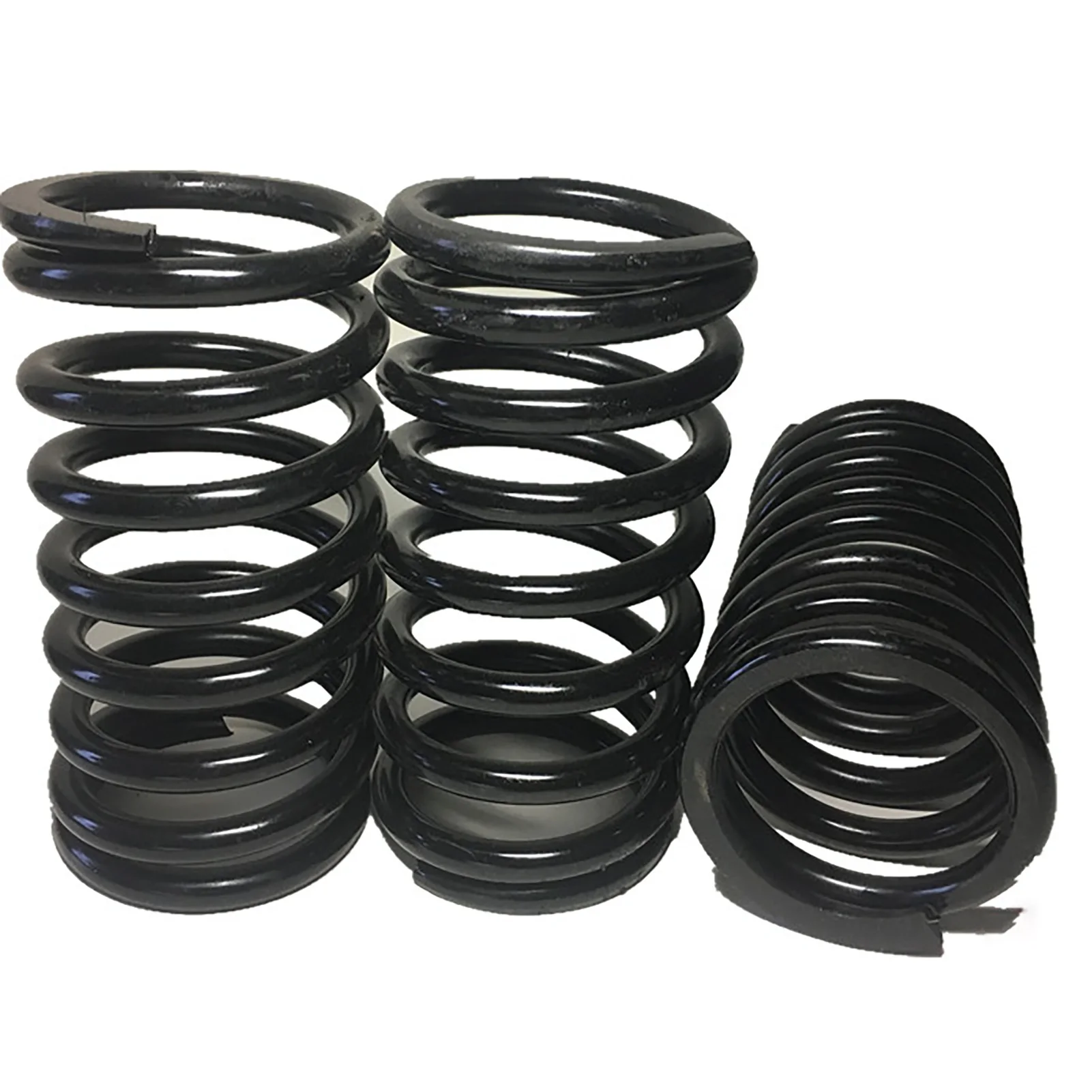 

1 Pieces, 10x90x(150-200)mm, Big Pressure Spring, 10mm Wire Diameter, 90mm Outer Diameter, (150-200)mm Length, Both Ends Are