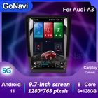 Автомагнитола GoNavi для Audi A3, мультимедийный плеер на Android, с сенсорным экраном, GPS, типоразмер 2 Din