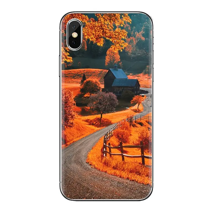Transparent Soft Shell Covers For Xiaomi Redmi 4 3 3S Pro Mi3 Mi4 Mi4i Mi4C Mi5 Mi5S Mi Max Note 2 Autumns |