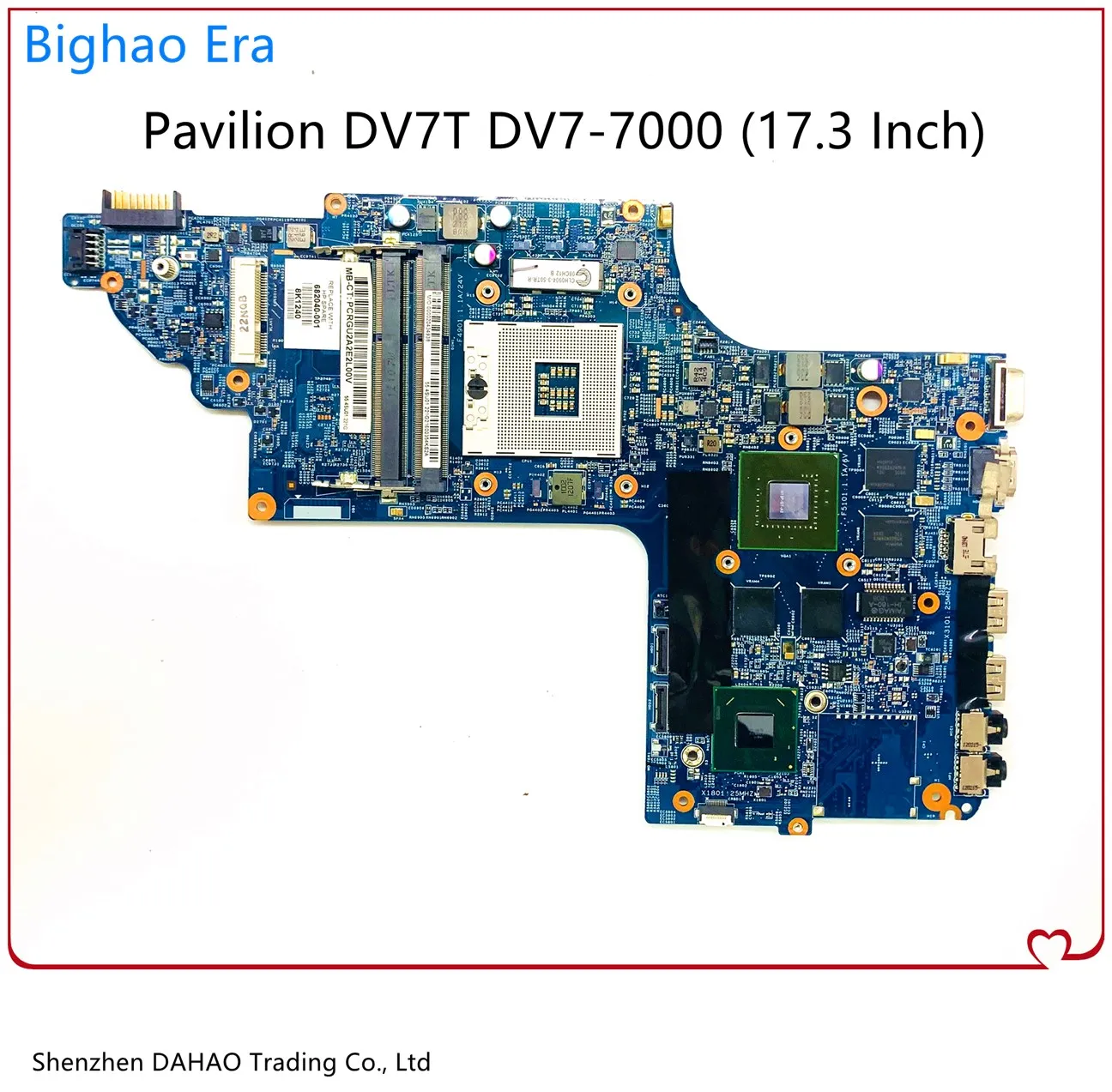 

682040-001 682040-501 для HP Pavilion DV7 DV7T DV7-7000 материнская плата для ноутбука 11253-2 48,4st10.031 W/HM77 GT650M 2 Гб GPU 100% работает