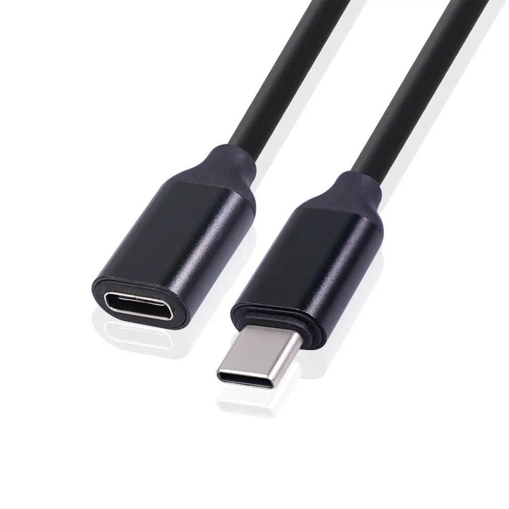 

0.5/1/1.5m Extension Cable Type-C Male To Female Usb Connector Extension Cord USB Cable Extender Data Cord For Laptops Tablets