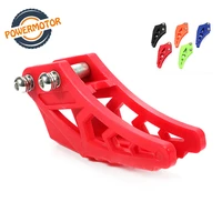 428 428h 6 color motorcycle chain guide guard protector for crf yzf kxf rmz klx dr crf 250 zbse bosuer dirt bike 428 chain