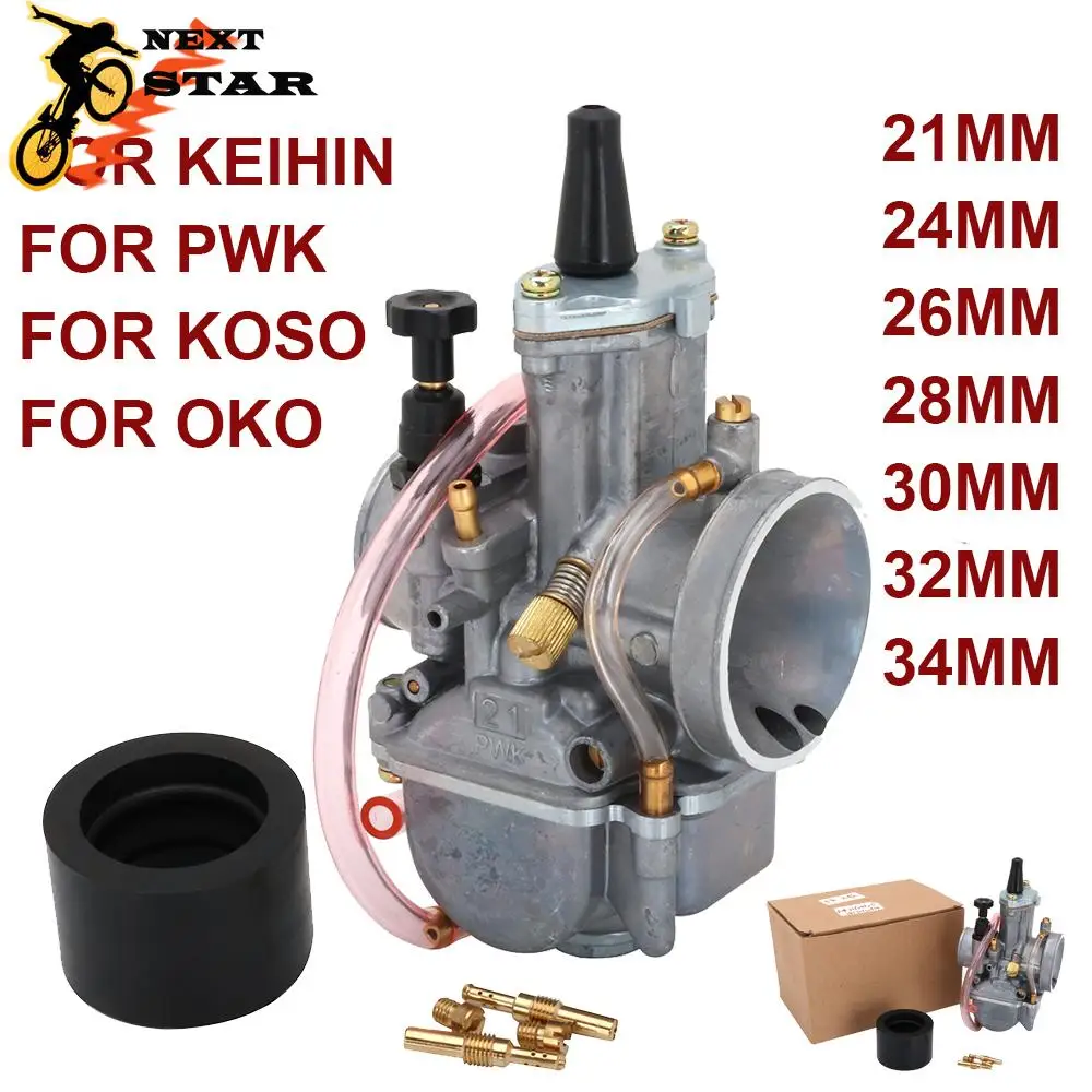 Карбюратор для PWK 21 24 26 28 30 32 34 2T 4T Keihin Mikuni KOSO OKO основной струйный карбюратор Yamaha