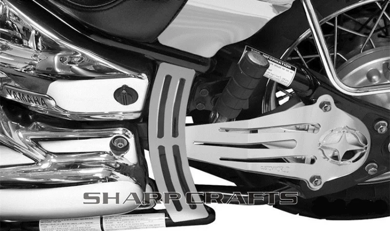 Мотоциклетная хромированная крышка вала привода черепа для Yamaha Dragstar V Star XVS650 ྞ