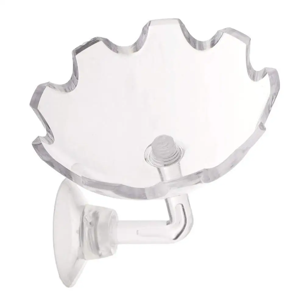 

Кормушка для рыб, акриловая кормушка для кормления, креветок, с присоской