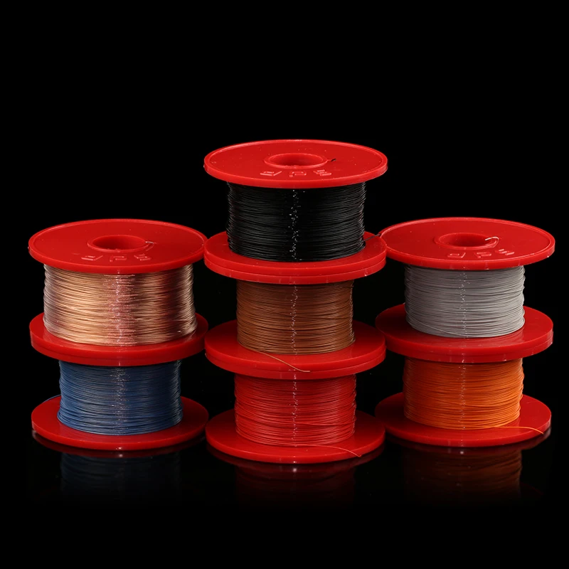 D14 4N OCC медный 30AWG PTFE изоляционный кабель для наушников соединительный провод DIY