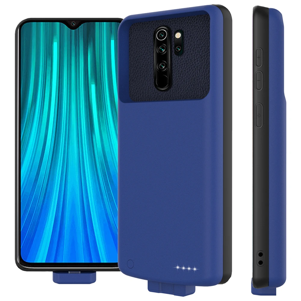 KQJYS 7000 мАч Внешний внешний аккумулятор для Redmi Note 8, чехол для питания, чехол для аккумулятора, внешний аккумулятор для Xiaomi Redmi Note 8 Pro