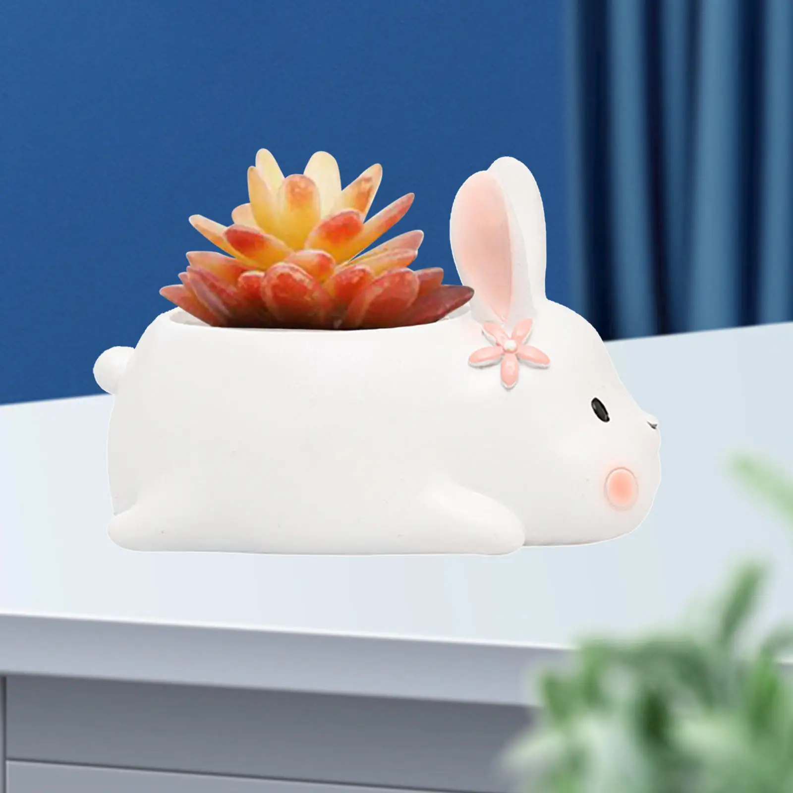 

Penguin Rabbit Succulent Pots Animal Flower Pot Cactus Plants Planter Vase
