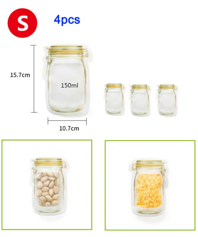 Новый фирменный замок на молнии для закусок хранения сухих продуктов