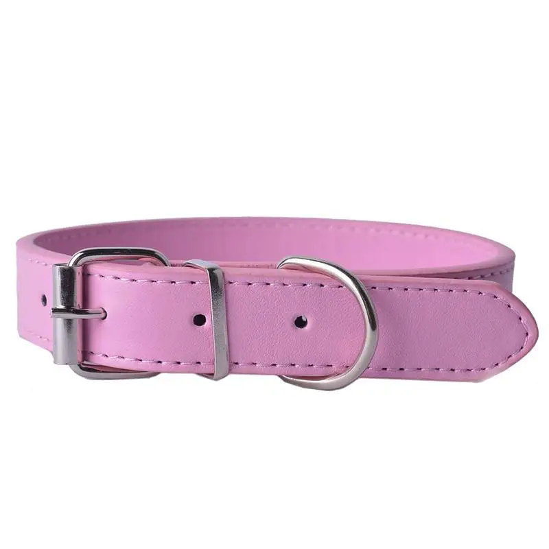 Поводок для собаки из искусственной кожи Регулируемый Собачий Ошейник товары