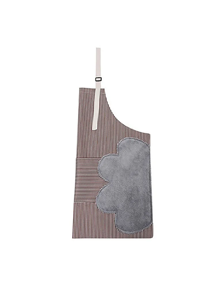 

Adjustable Kitchen Apron Oil-proof Waterproof Erasable Hand Cooking Supply