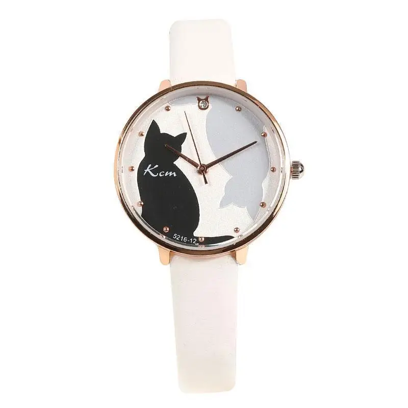 

2021 Disney Cute Kitten Children's Smart Wrist Digital Waterproof Electronic Watch Children's Electronic Clock Girls