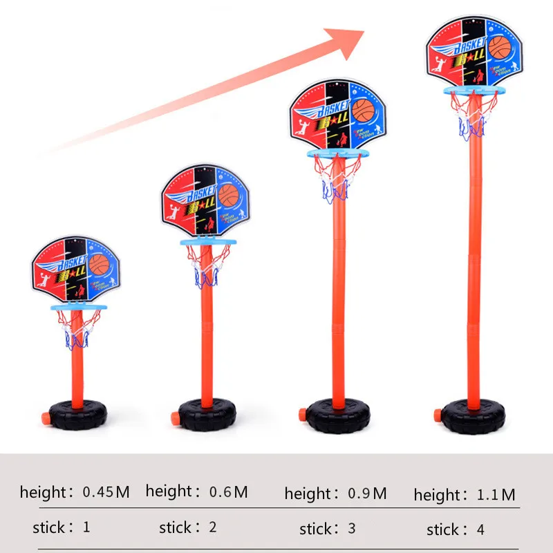 Детский Баскетбол обруч лифт насос баскетбол Портативная сумка родитель-ребенок