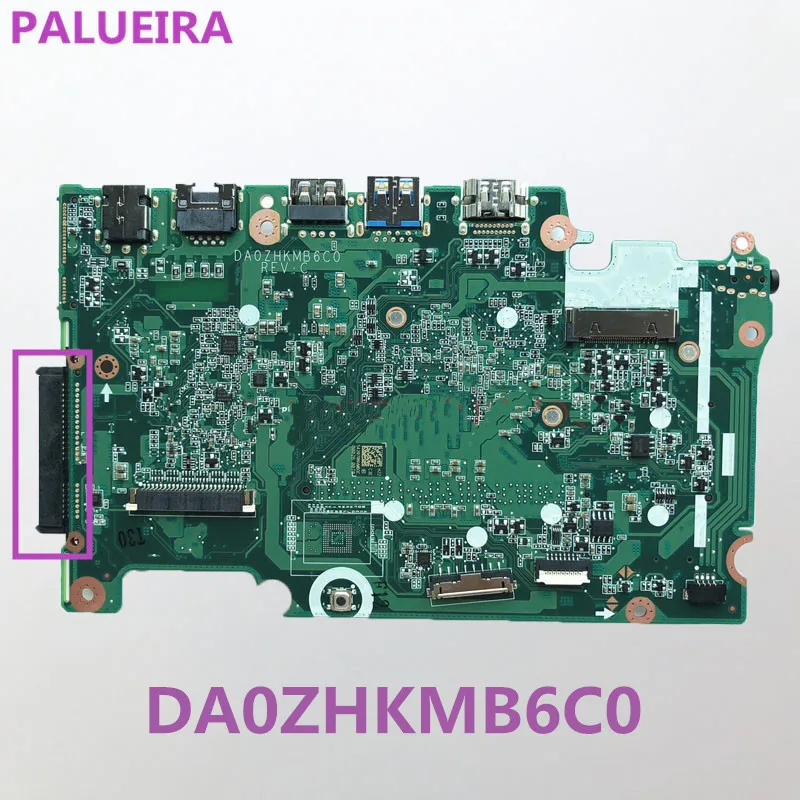 PALUBEIRA материнская плата NBMRS11001 DA0ZHKMB6C0 для Acer ES1 111 E3 112 V3 112P Материнская ноутбука 100%