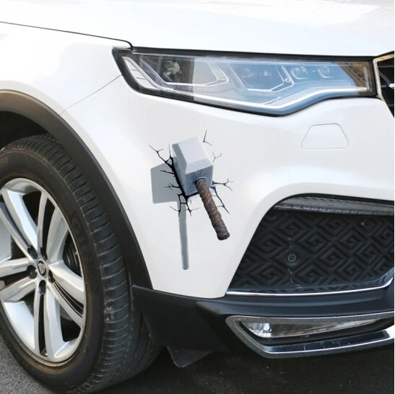 Наклейка на автомобиль Молот Тора Диснея украшение дома наклейка стену