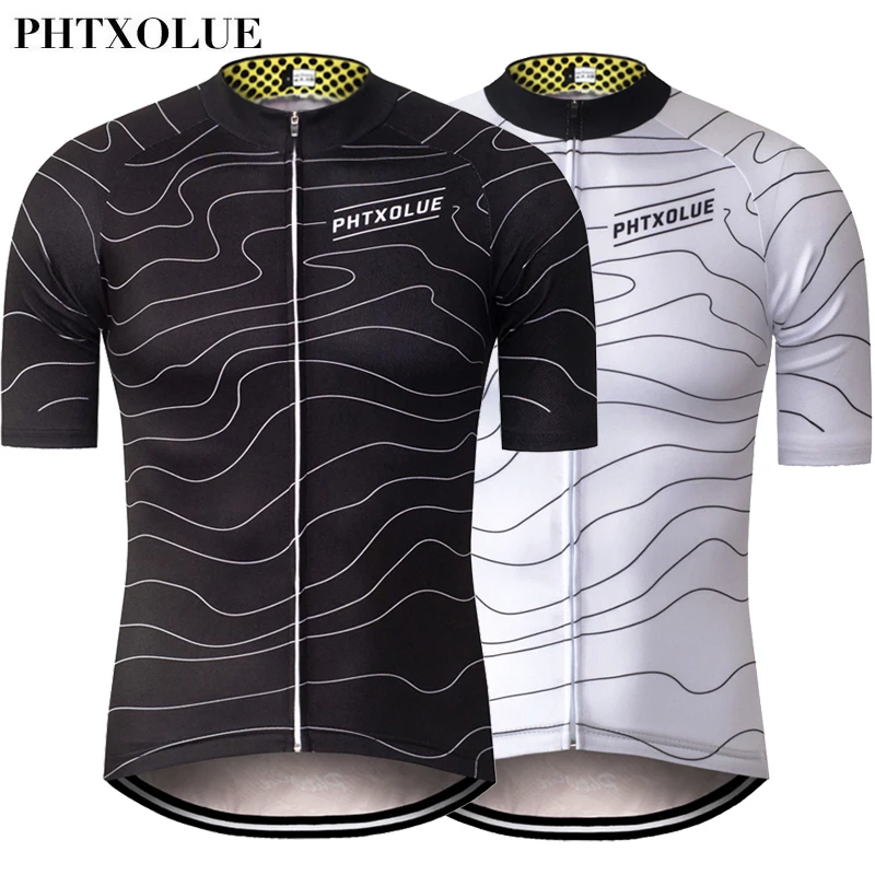 Быстросохнущая велосипедная Джерси PHTXOLUE летняя мужская одежда для горного