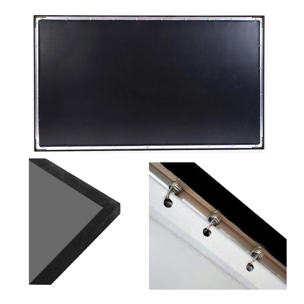 ALR окружающей среды светильник отклонения неподвижной рамы проекции Экран 84