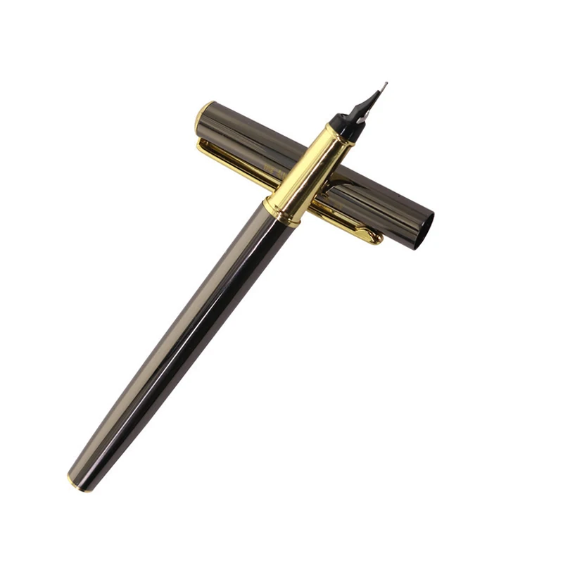1 Pcs Fountain pen 0.38mm Triangle Point Extra Fine Pen Financial records Student stationery Office writing Extra fine pen