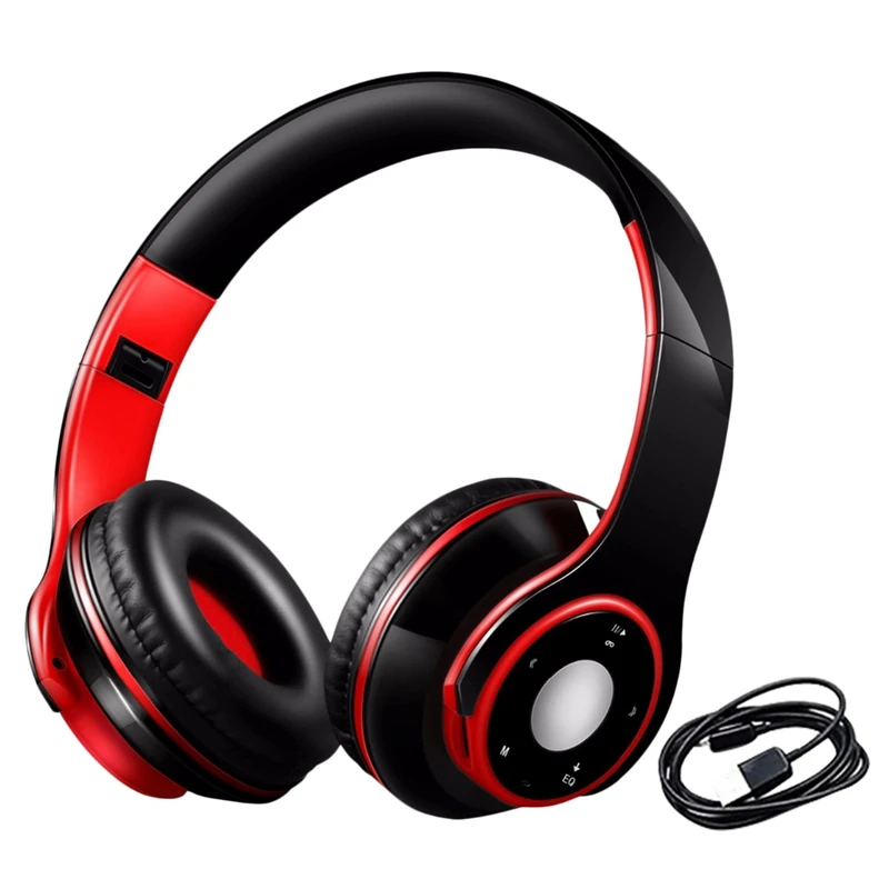 Беспроводные стерео Bluetooth наушники с микрофоном и картой Tf Play для детей женщин